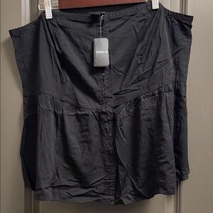 Torrid Black Mini skirt